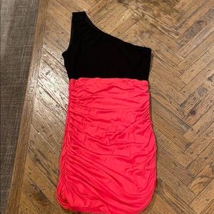 One Shoulder Party Dress